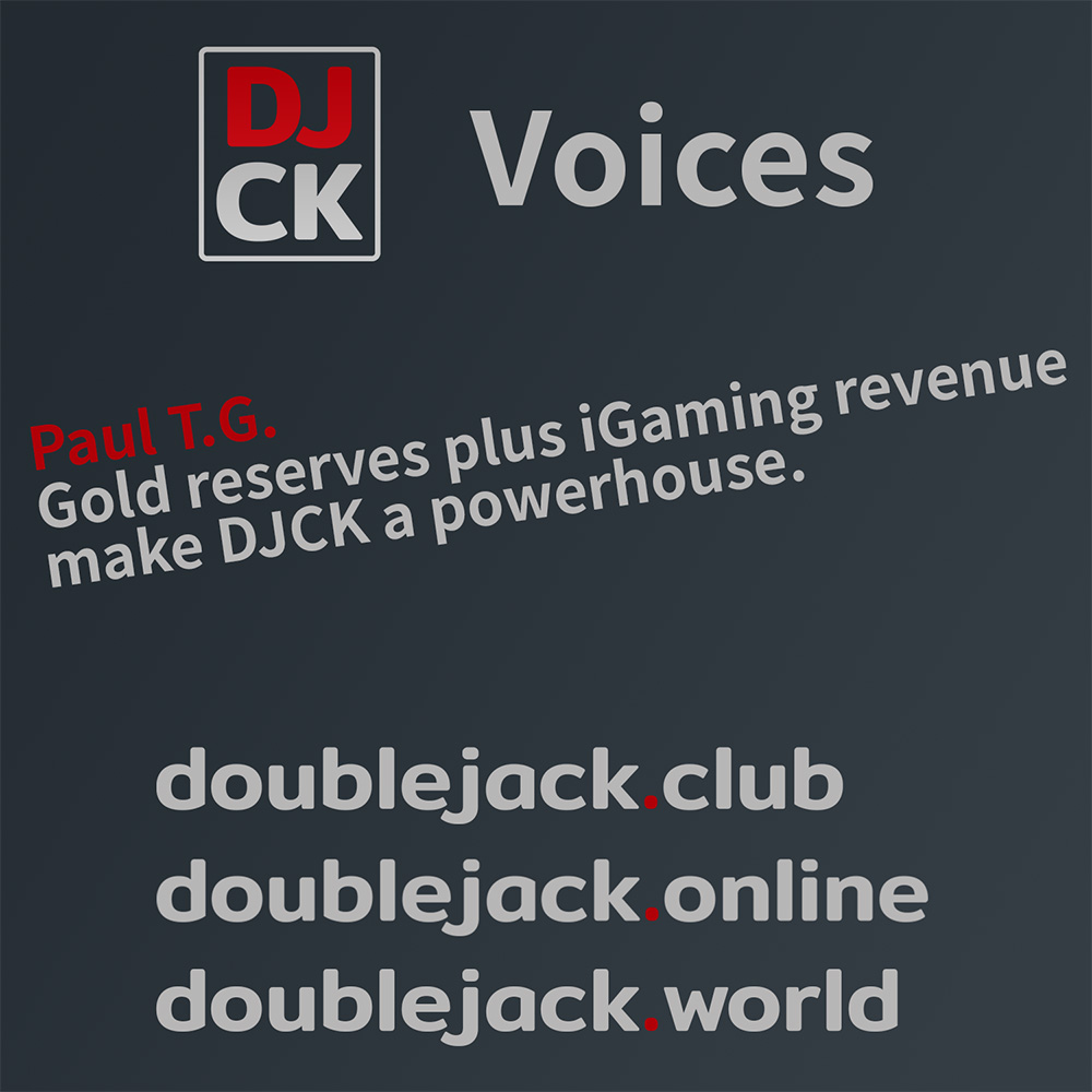 What people are saying about doublejack DJCK Digital Money